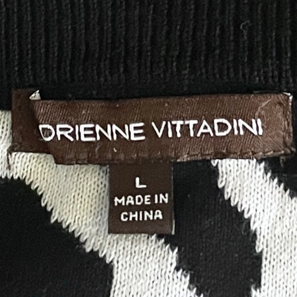 ๐บ Adrienne Vittadini Abstract Print Soft Stretchy Knit Pencil Skirt Size L - Picture 4 of 7